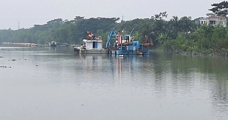 Dredging proves no solution to the Khakdon RIver's navigability issues in Barguna