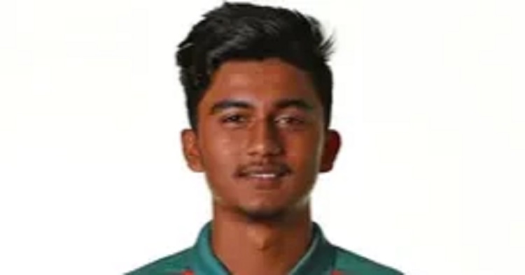 Shahadat replaces injured Shanto for West Indies Test series