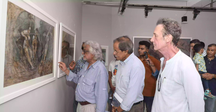 Masudur Rahman’s solo exhibition ‘Journey of the Cosmos’ begins at AFD