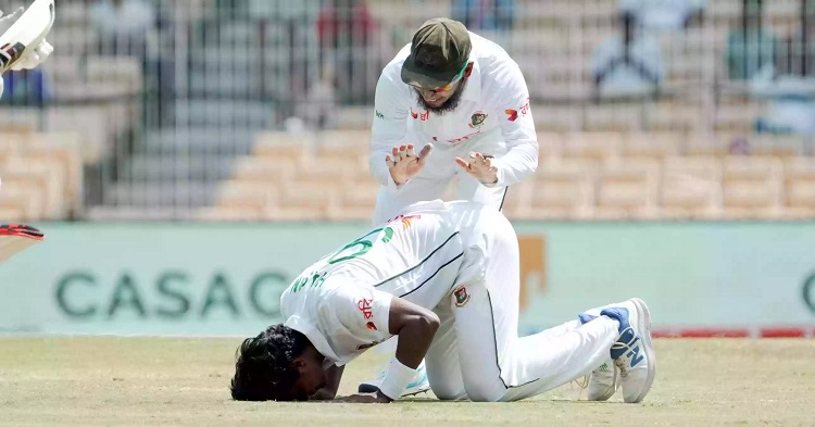 Chennai Test: Hasan becomes first Bangladeshi to take five-for against India