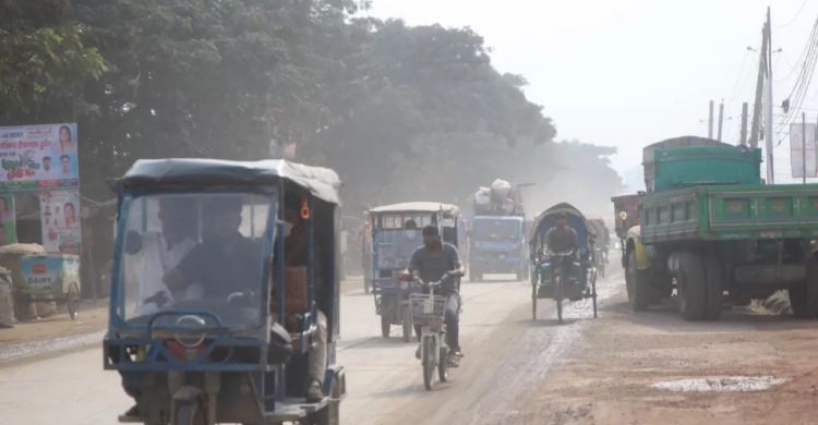 Dhaka 3rd most polluted city in the world this morning