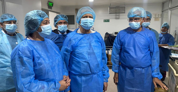 CA visits Evercare Hospital to inquire about Khaleda Zia’s health