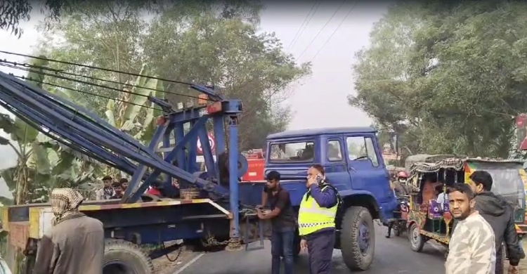 Gazipur road crash kills three