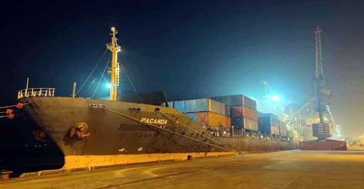 Russian ship with RNPP machineries reaches Mongla port