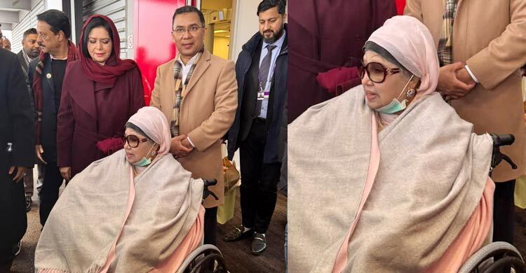 Emotional Moment:  Khaleda reunites with son Tarique after 7 years