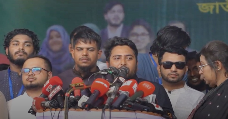 Plot is on to remove July warriors from interim govt: Nahid Islam