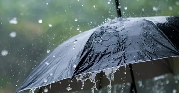 Met office forecasts rain