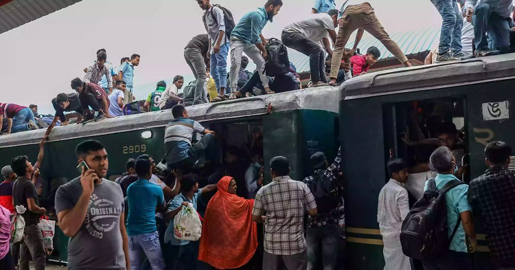 Mass exodus from Dhaka begins as 10-day Eid holiday kicks off