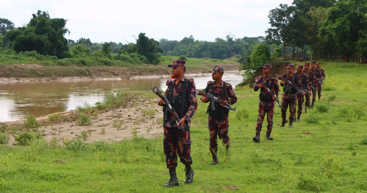 BGB remains alert and vigilant to prevent push-ins along the border