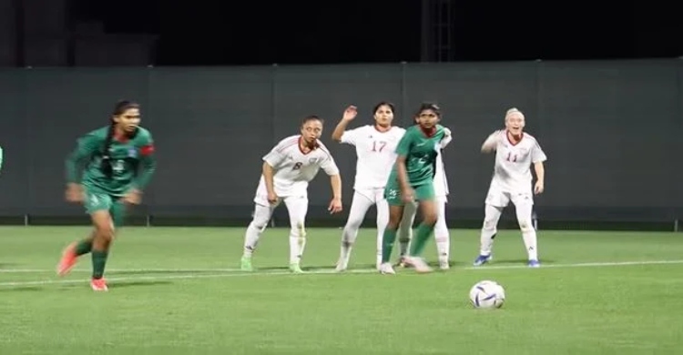 Bangladesh women concede 3-1 again to UAE