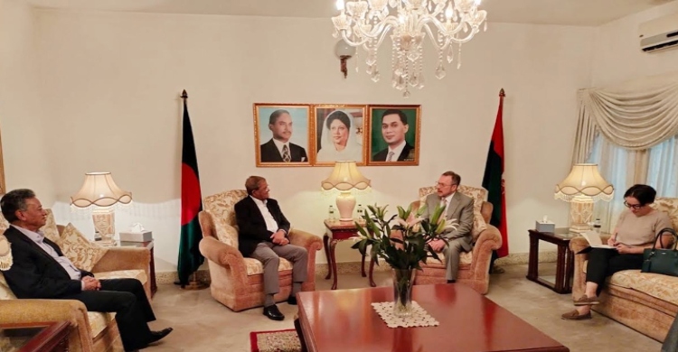 Russian envoy meets BNP secretary general