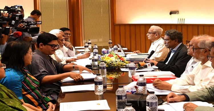 Consensus commission holds talks with Nagorik Oikya