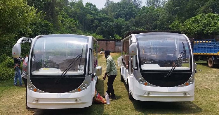 E-car service launched on trial basis on CU campus