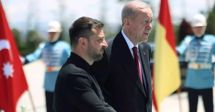 Zelensky-Erdogan talks in Ankara end
