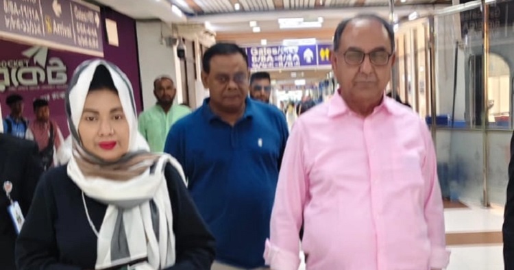 Mirza Abbas, Afroza off to Singapore for treatment