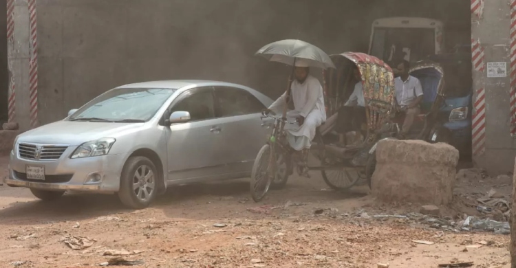 Dhaka’s air again ‘unhealthy’