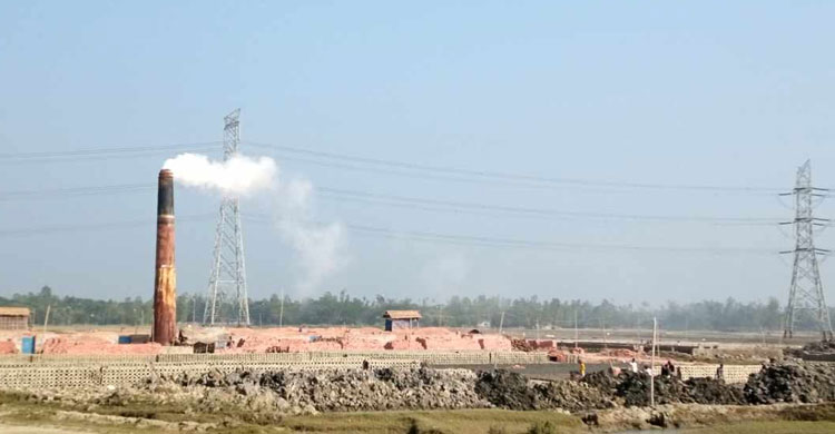 Five Illegal Brick Kilns Shut Down in Dhamrai