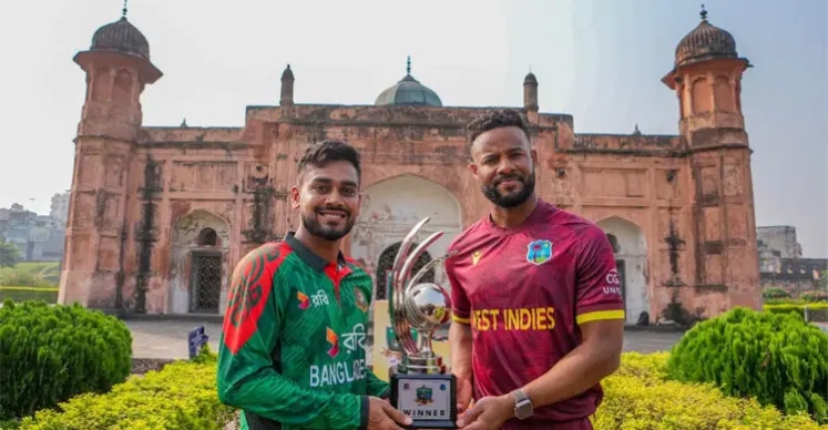 Ankon debuts as Bangladesh bat in 1st ODI against Windies