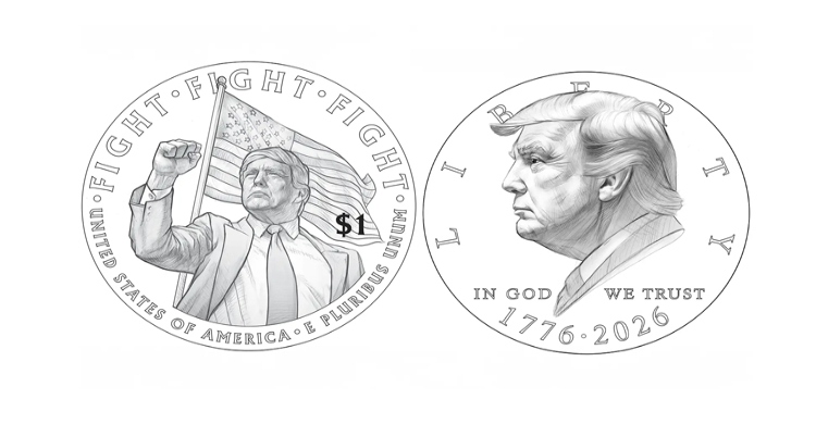 US Treasury Department mulls minting $1 coin with Trump's image