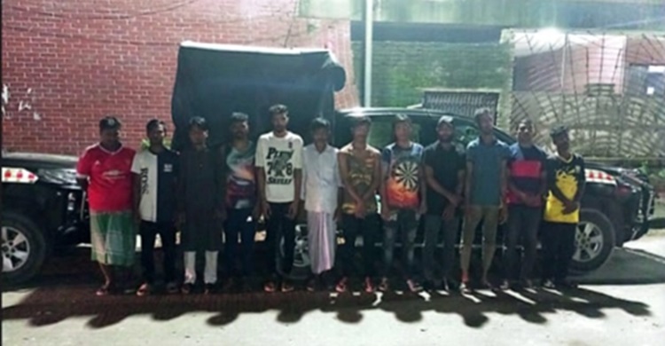 17 arrested in joint drive at Geneva Camp