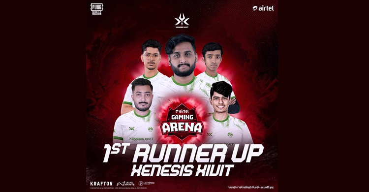 ‘XENESIS XIVIT’ Finishes Runner-Up in Airtel Gaming Arena PUBG Mobile Tournament