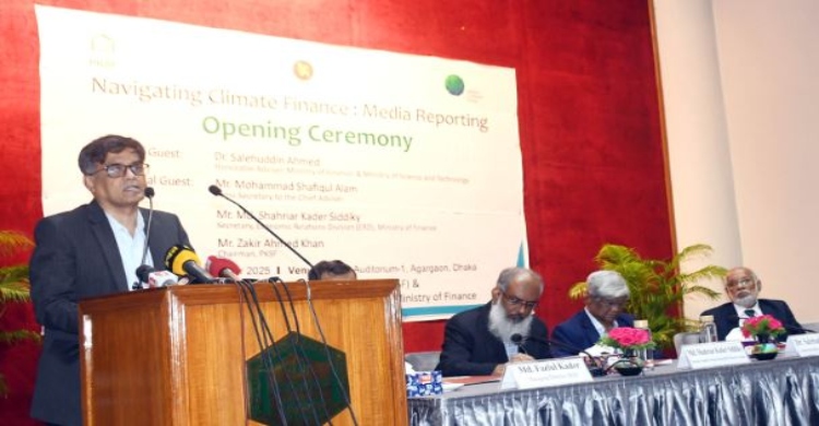 Media should project Bangladesh’s climate news in global forums: Shafiqul Alam